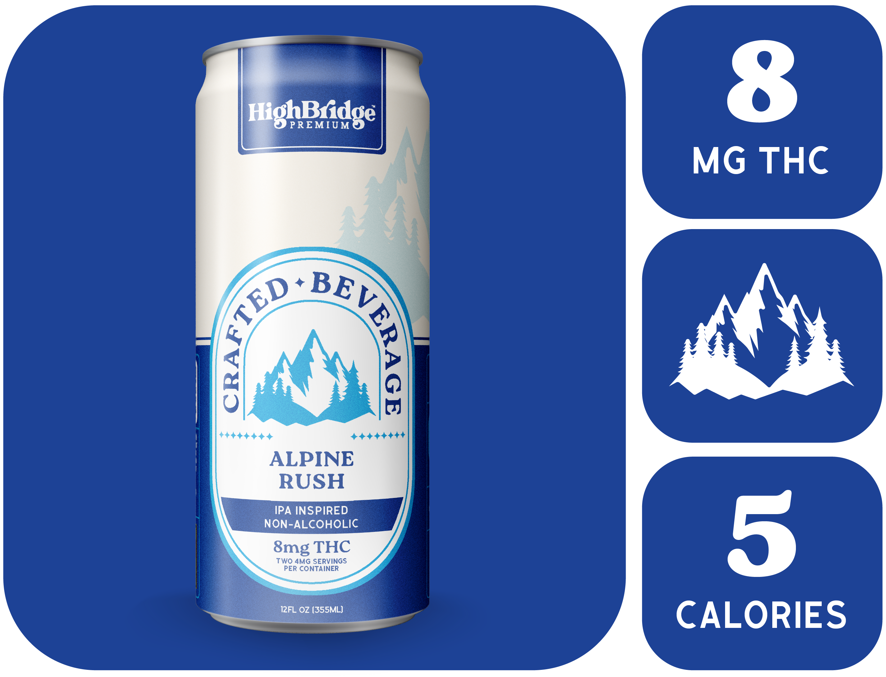 Alpine Rush™ THC Infused Beverages - Order Today!
