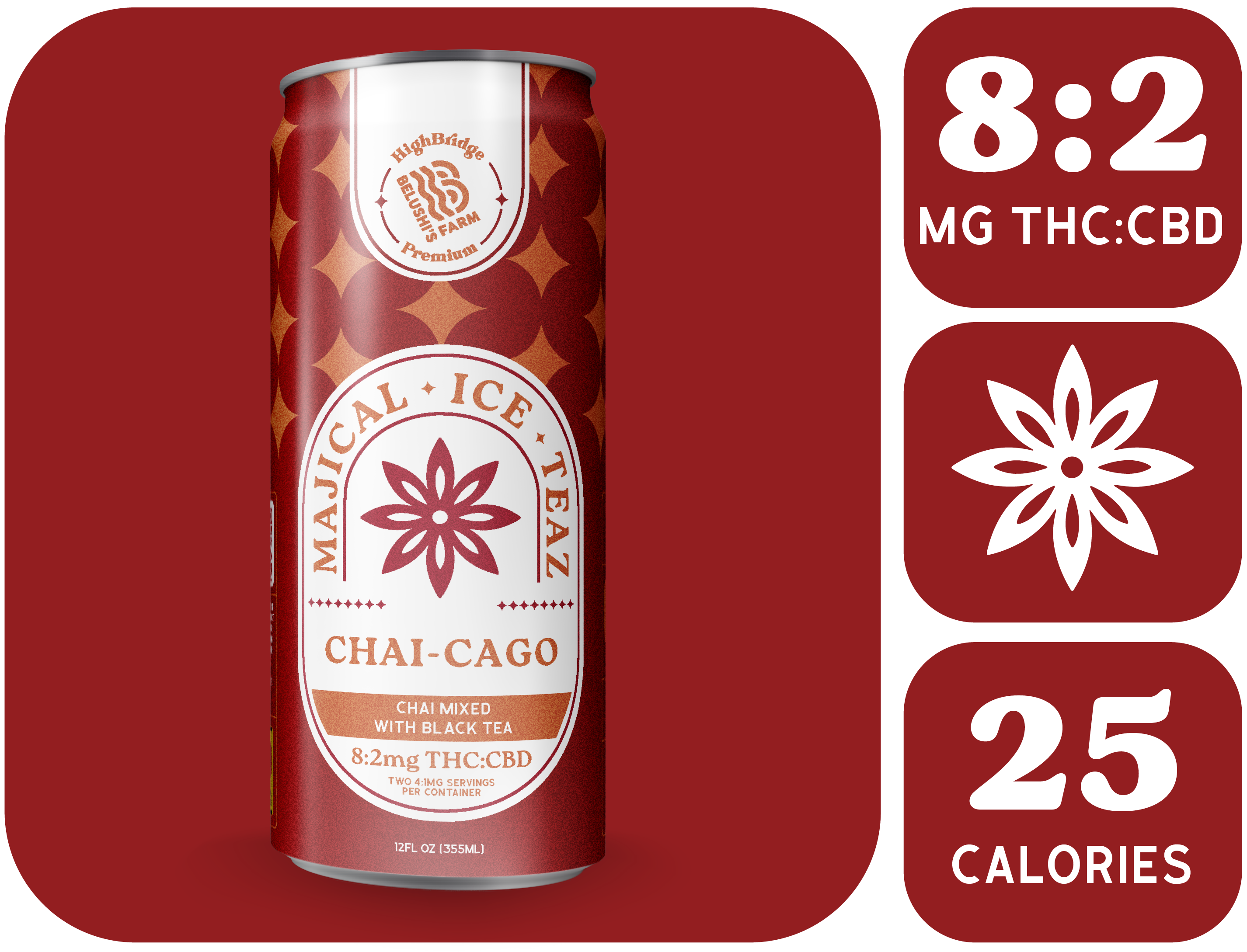 Chai-cago™ THC Infused Beverages - Buy Now!