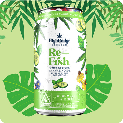 Effervescent Botanical Re-Frsh™ - Cucumber & Mint