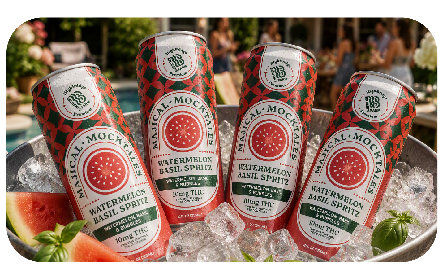 Majical MockTales™ - Watermelon Basil Spritz