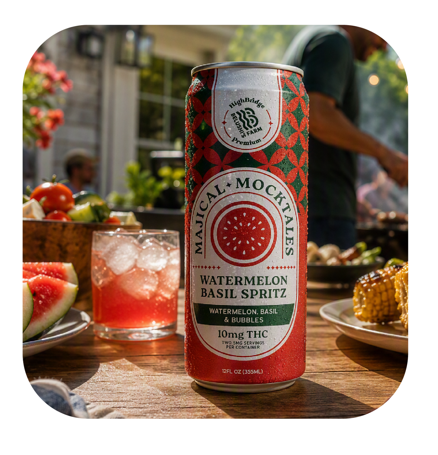 Majical MockTales™ - Watermelon Basil Spritz