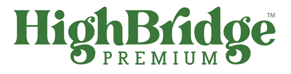 HighBridge Premium logo in green text on a white background.