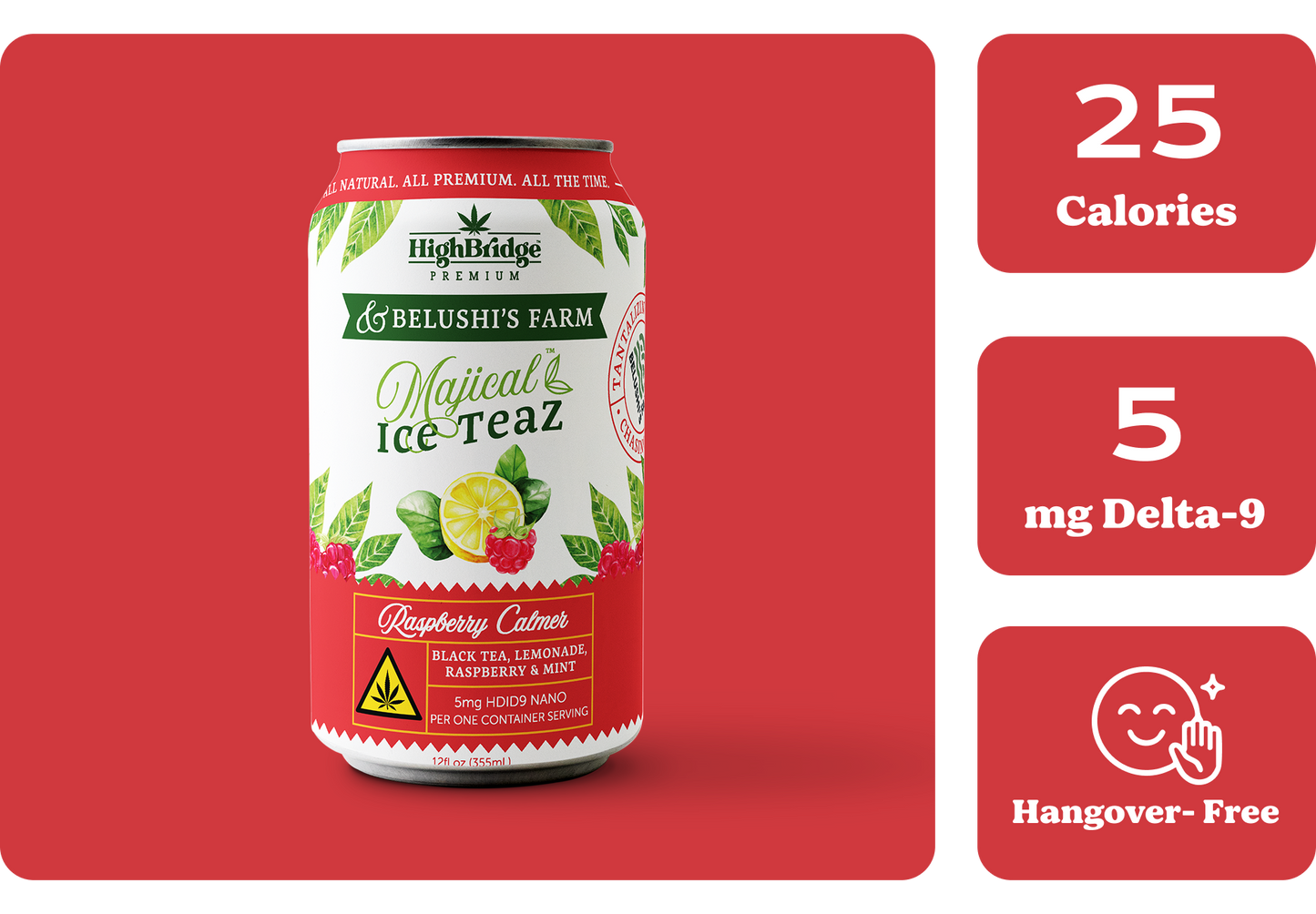 Majical Ice TeaZ™ - Raspberry Calmer