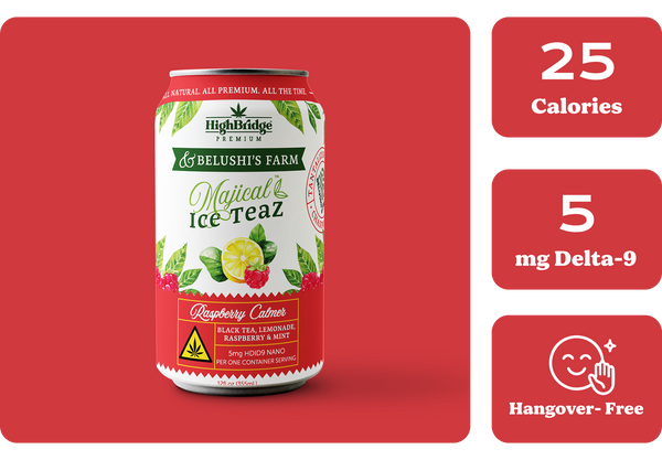 Raspberry Calmer™ THC Infused Beverages - Order Today!
