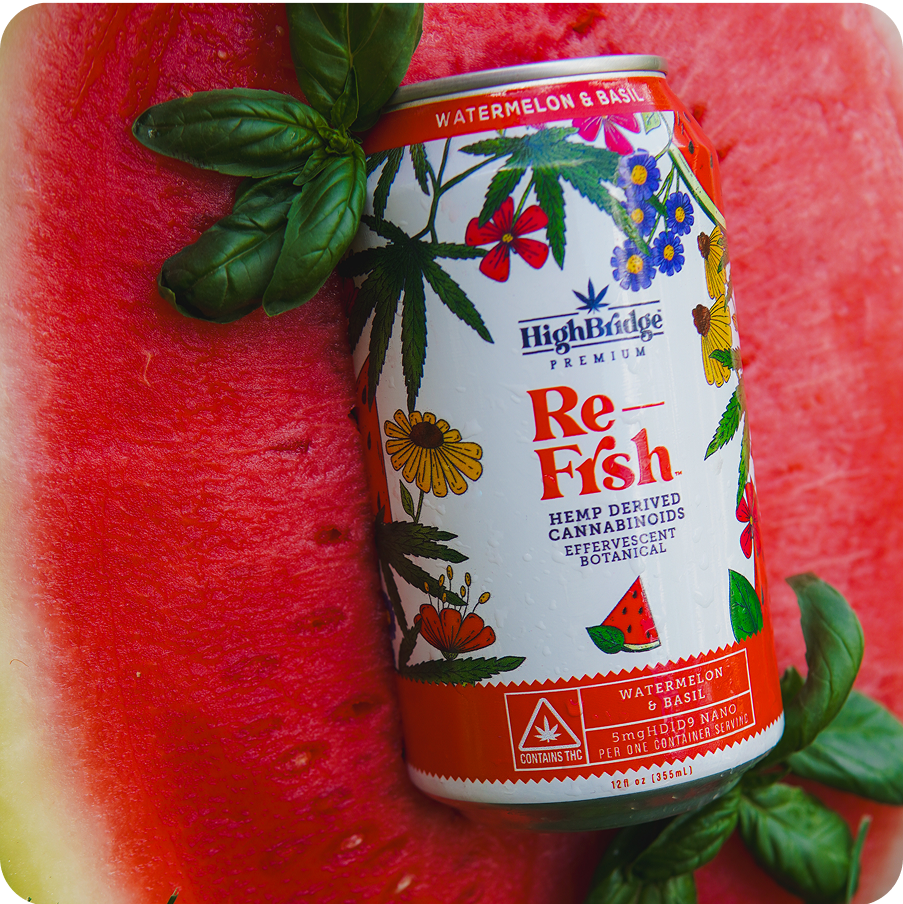 Effervescent Botanical Re-Frsh™ - Watermelon & Basil