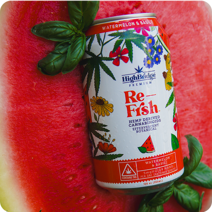 Effervescent Botanical Re-Frsh™ - Watermelon & Basil